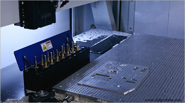 Precision Machining & Engraving of Custom Aluminum Panels by DataPro International