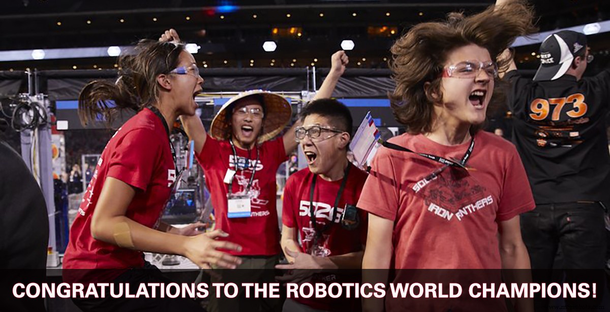 Burlingame Robotics Team Earns World Champion Title with DATRON’s High-Speed Machining Support