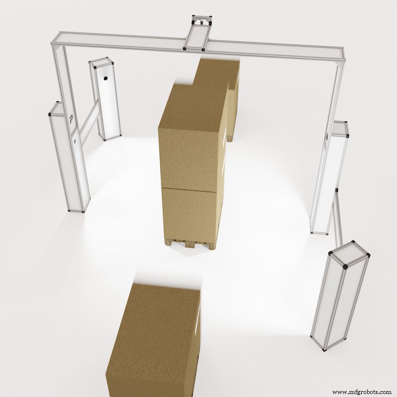 How IDS Cameras Power an Automated Photo Portal for Intralogistics Documentation