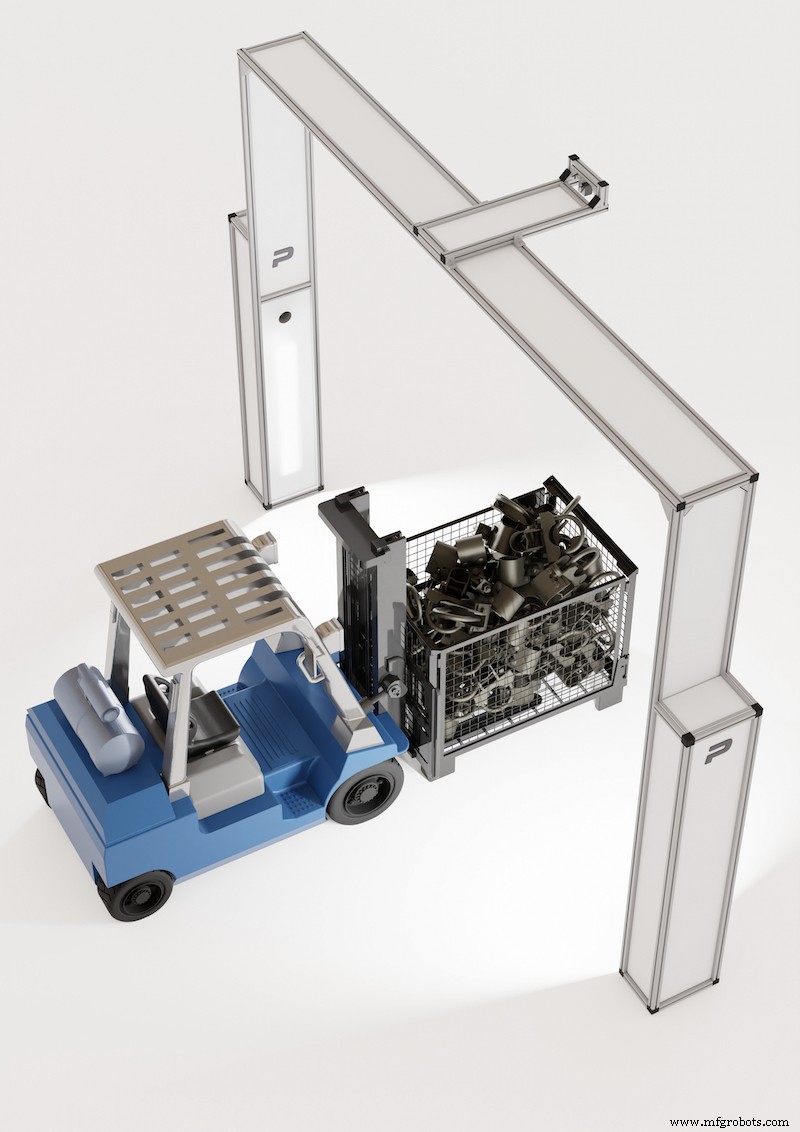 How IDS Cameras Power an Automated Photo Portal for Intralogistics Documentation