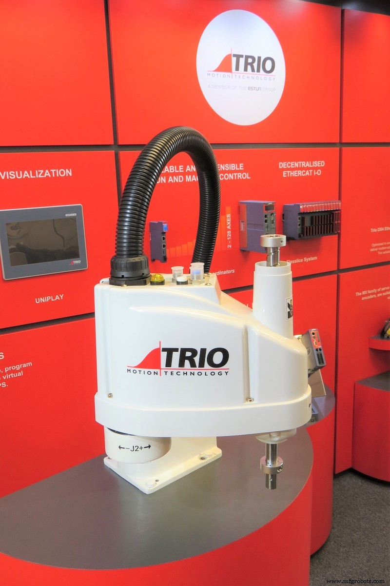 Trio Motion Technology Unveils Advanced SCARA Robots with Integrated Control Solutions