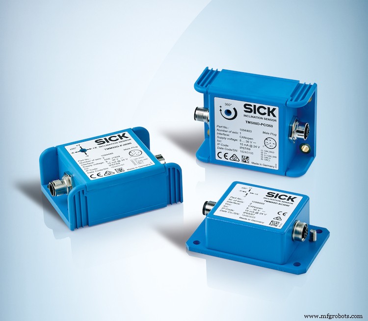 SICK Unveils 6-Axis Inclination Sensors with Unmatched Precision for Real-Time Vehicle Safety