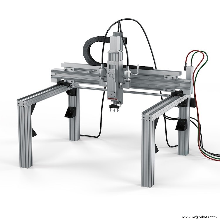 Simplifying Control Architecture for Cartesian Robots to Boost Efficiency