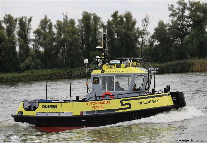 Sea Machines Announces First Autonomous, Remotely‑Controlled Ocean Tug Voyage Around Denmark