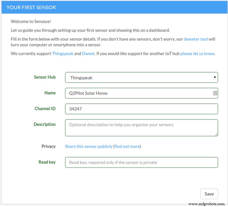 Integrating Senseye with ThingSpeak: A Quick Start Guide