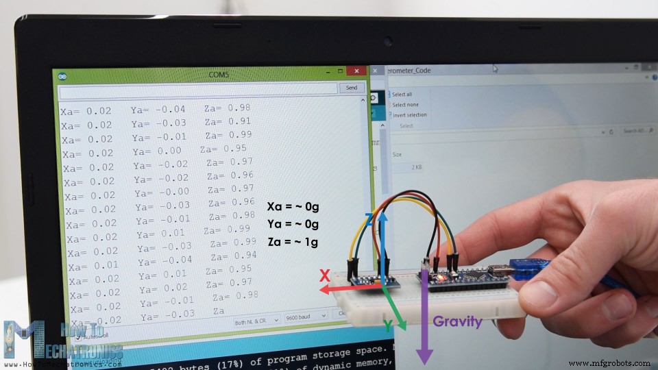 Track Orientation with Arduino & ADXL345 Accelerometer – A Step‑by‑Step Guide