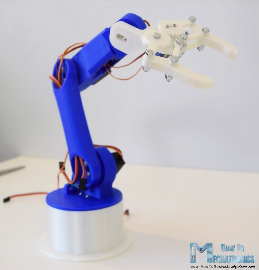 Build a Wire‑Free Arduino Robot Arm, Controlled from Your Smartphone