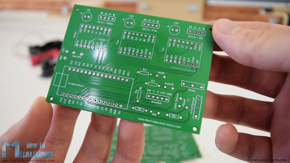 DIY Motorized Camera Slider with Pan & Tilt – Arduino-Controlled Project