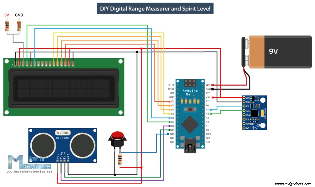Build an Arduino Range Finder and Digital Level – Easy Step‑by‑Step Guide