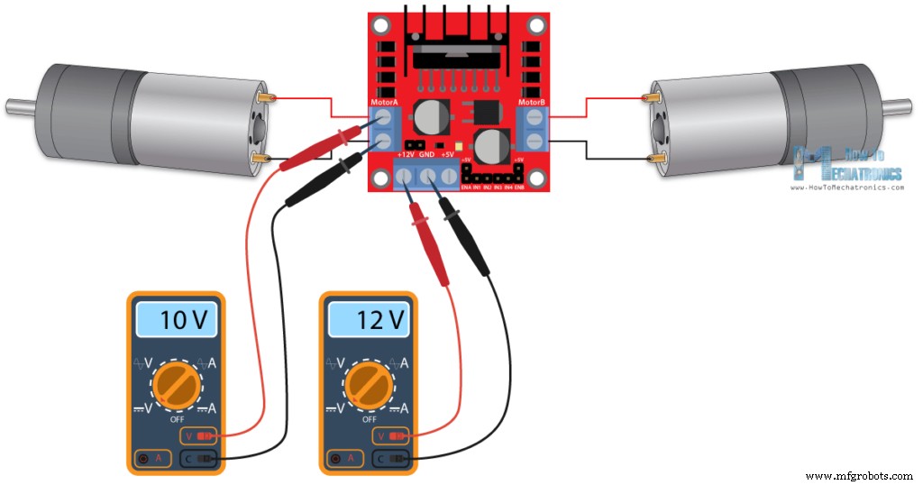 Master the L298N Motor Driver: Arduino Control, Schematics & Sample Code