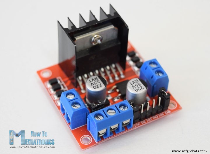 Master the L298N Motor Driver: Arduino Control, Schematics & Sample Code