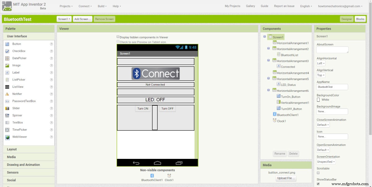 Create a Custom Android App to Control Arduino with MIT App Inventor