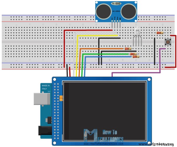 Arduino TFT LCD Touch Screen Tutorial – Step‑by‑Step Guide