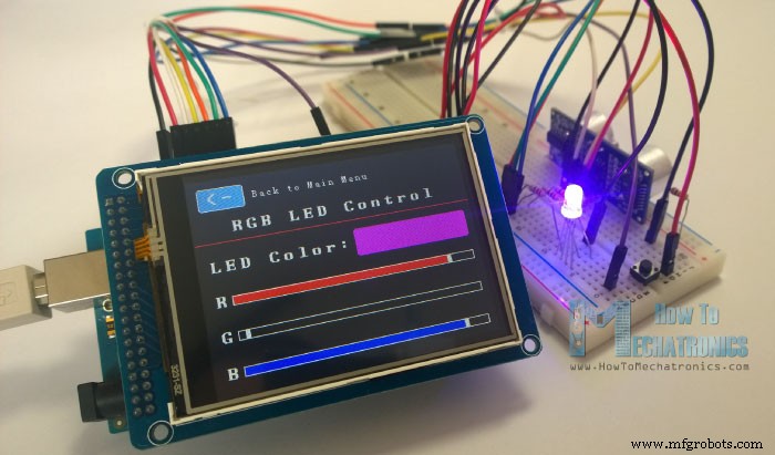 Arduino TFT LCD Touch Screen Tutorial – Step‑by‑Step Guide