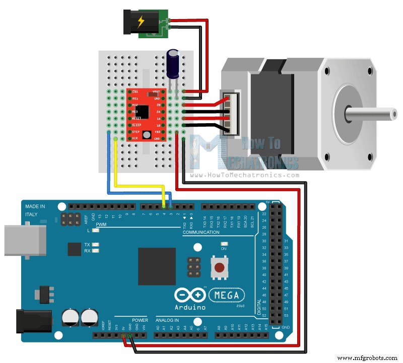 Master Stepper Motor Control with Arduino & A4988 Driver – Step-by-Step Guide
