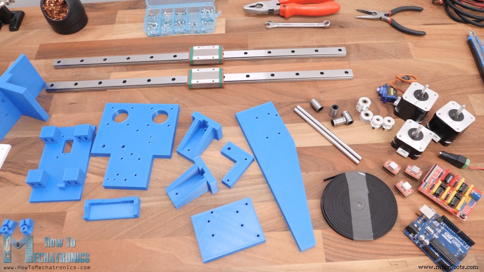 Build Your Own CNC Pen Plotter with Automatic Tool Changer – DIY Drawing Machine Tutorial