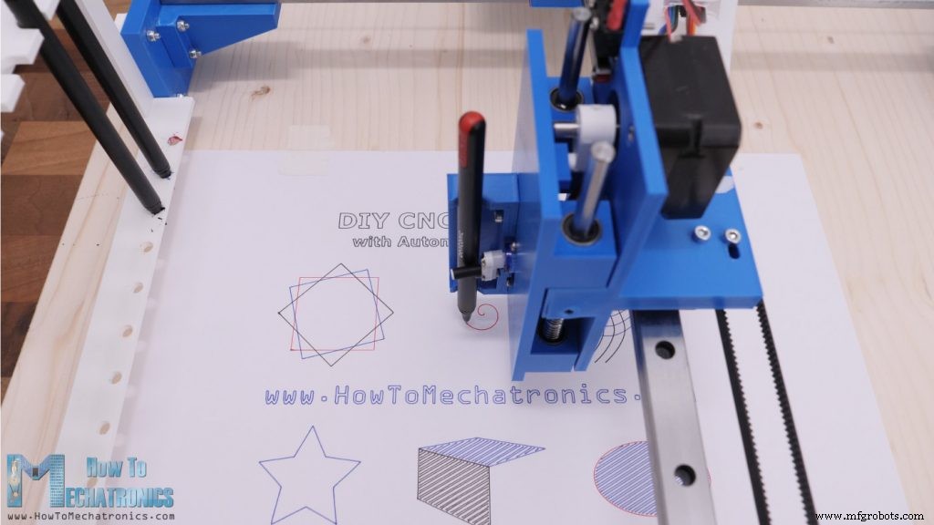 Build Your Own CNC Pen Plotter with Automatic Tool Changer – DIY Drawing Machine Tutorial