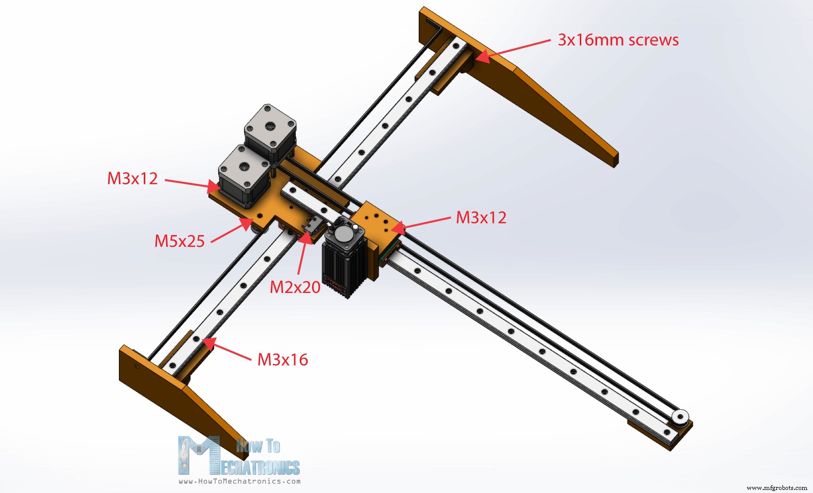 Create a Compact CNC Machine Using Only Essential Parts – DIY Laser Engraver Tutorial