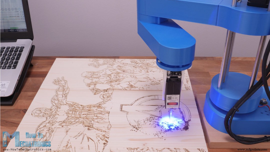 Transform Your DIY SCARA Robot into a Precise Laser Engraver with Arduino