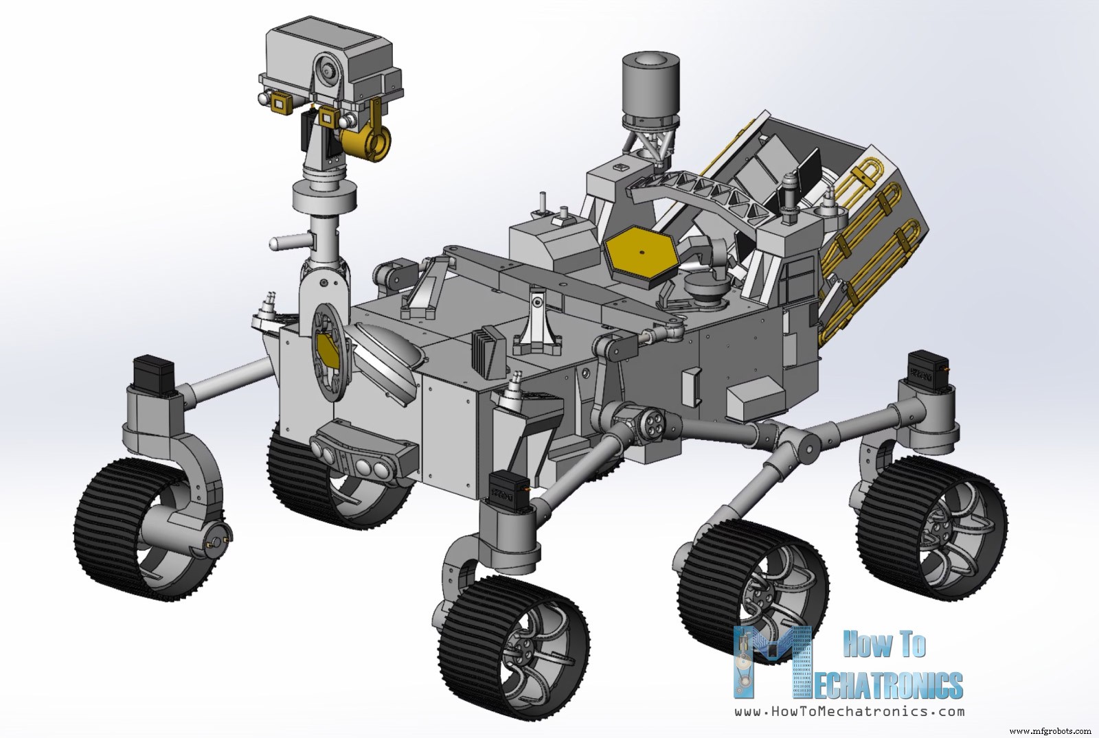 Build Your Own Arduino‑Powered Mars Perseverance Rover Replica – Step‑by‑Step Guide