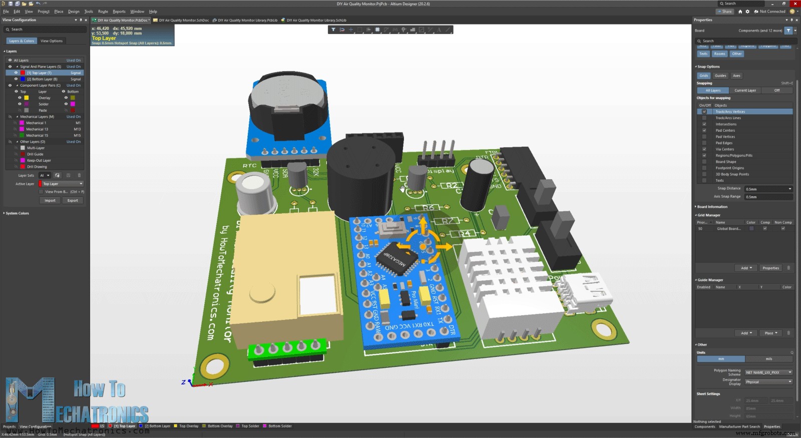 Build Your Own DIY Air Quality Monitor: PM2.5, CO2, VOC, Ozone, Temp & Humidity with Arduino
