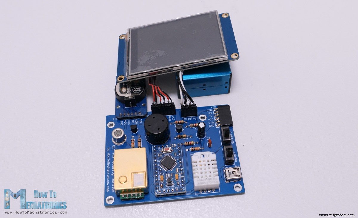 Build Your Own DIY Air Quality Monitor: PM2.5, CO2, VOC, Ozone, Temp & Humidity with Arduino