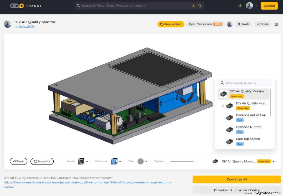 Build Your Own DIY Air Quality Monitor: PM2.5, CO2, VOC, Ozone, Temp & Humidity with Arduino