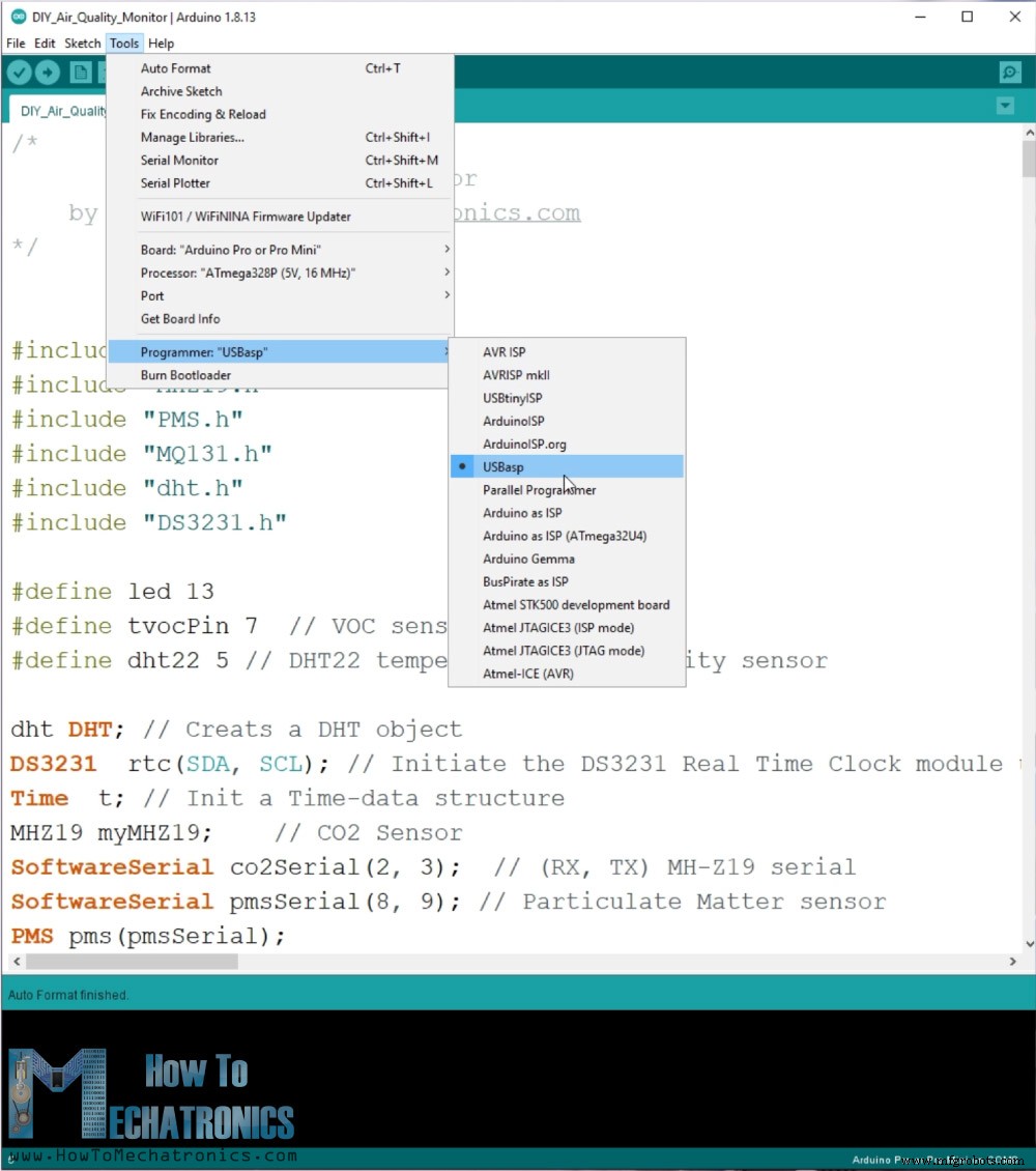 Build Your Own DIY Air Quality Monitor: PM2.5, CO2, VOC, Ozone, Temp & Humidity with Arduino