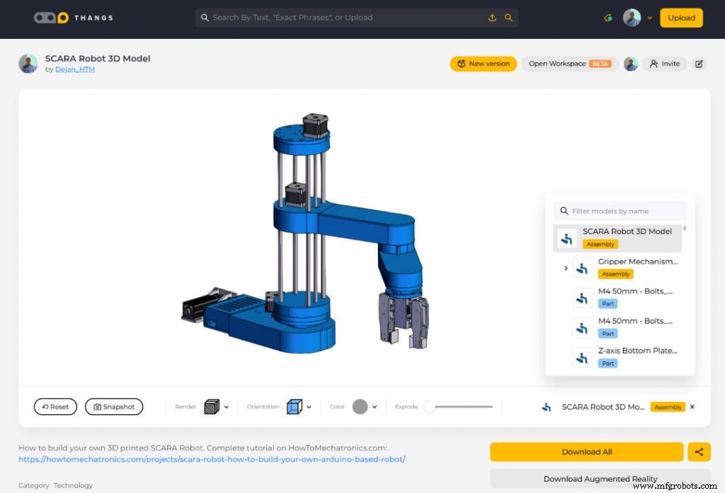 Build a DIY SCARA Robot with Arduino – Step‑by‑Step Guide