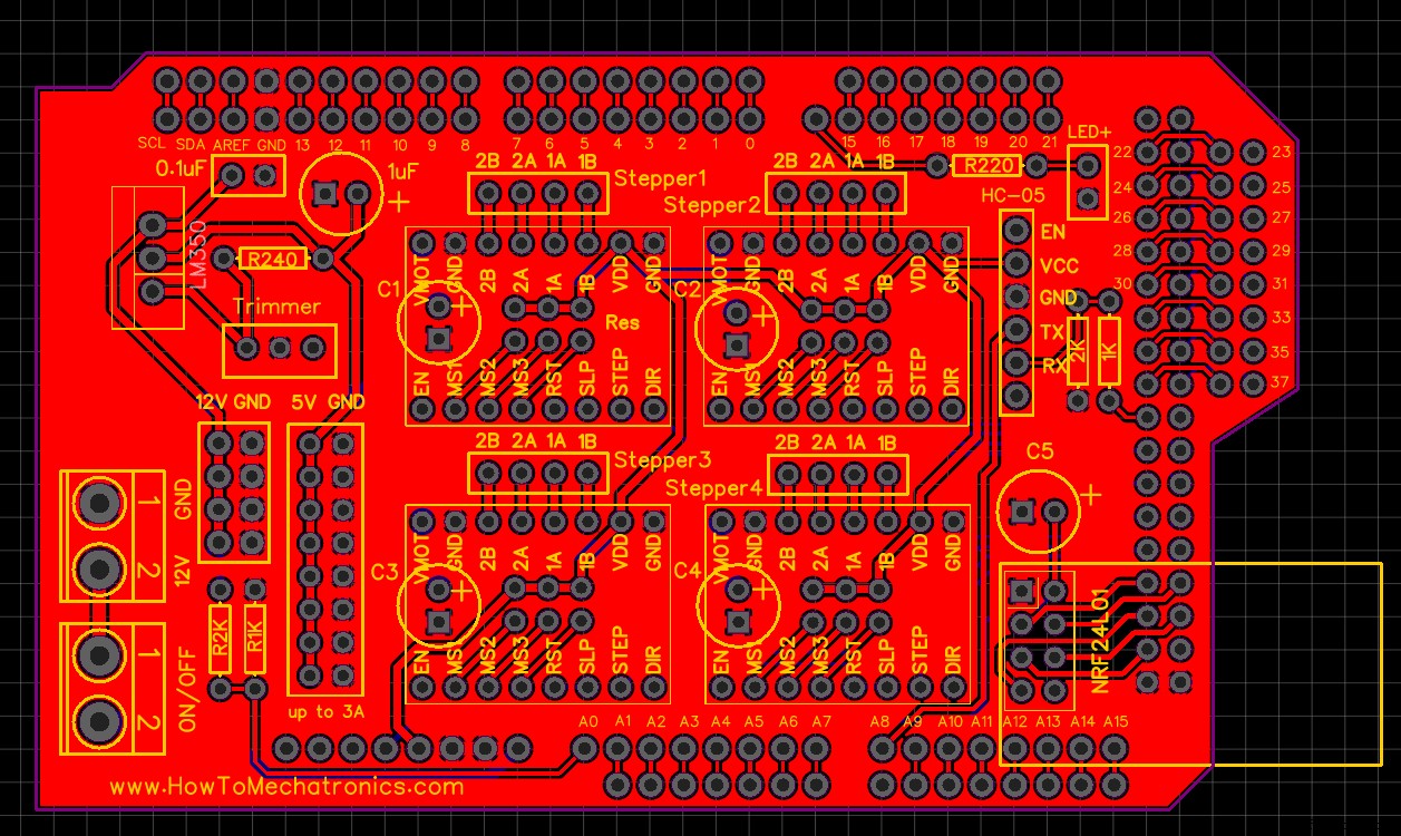 Seamless Control of Arduino Robot Arm with Mecanum Wheel Platform