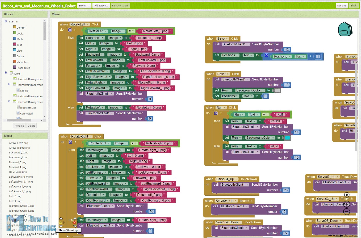 Seamless Control of Arduino Robot Arm with Mecanum Wheel Platform