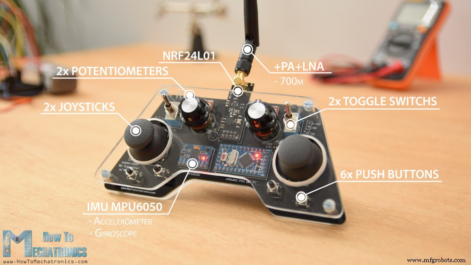 Build a Multifunctional Arduino RC Transmitter: Step‑by‑Step DIY Guide