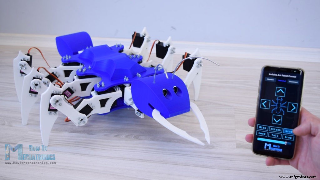 Build an Arduino Ant Hexapod Robot – Step-by-Step Guide