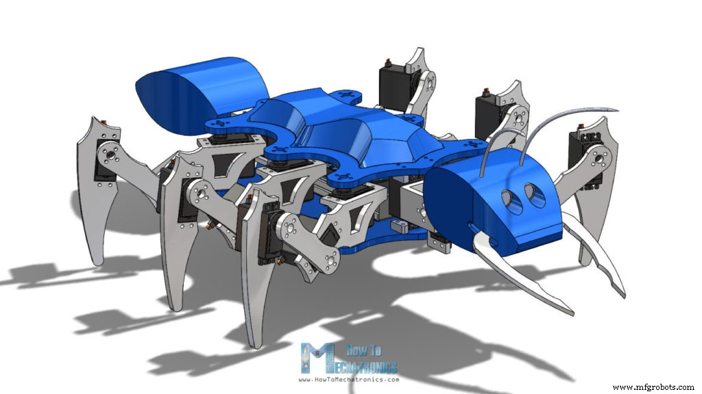 Build an Arduino Ant Hexapod Robot – Step-by-Step Guide