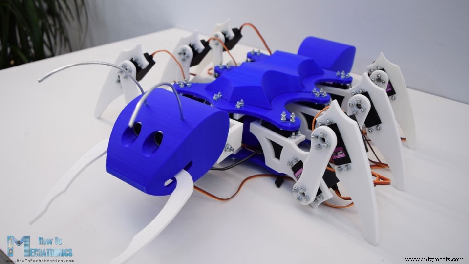 Build an Arduino Ant Hexapod Robot – Step-by-Step Guide