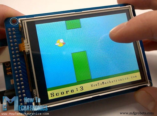 Build an Arduino Flappy Bird Clone: Step‑by‑Step Game Project with TFT Touch Screen