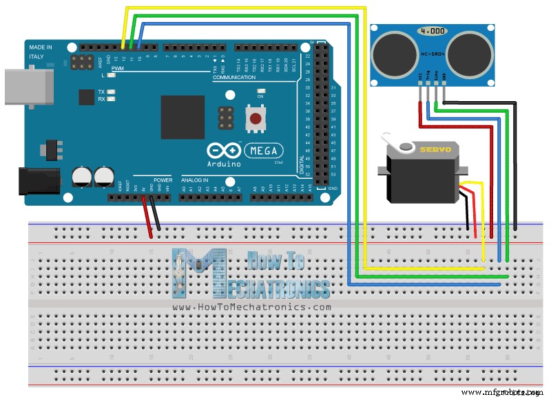 Build an Arduino Radar System with Ultrasonic Sensor & Servo – Step‑by‑Step Guide