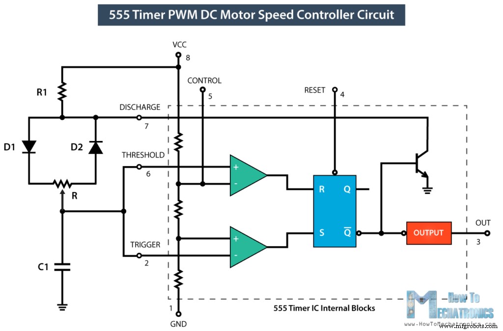 555 Timer PWM DC Motor Speed Controller – Build & PCB Design Guide