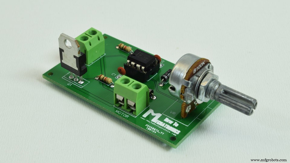 555 Timer PWM DC Motor Speed Controller – Build & PCB Design Guide