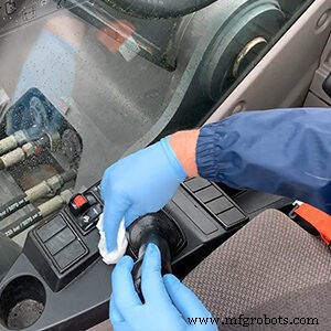 Effective Cleaning & Disinfection Tips for Construction Equipment Cabs