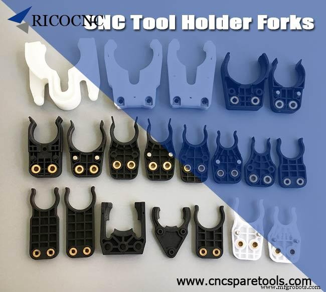 Premium Plastic Toolholder Finger Clips & Forks for CNC Auto Tool Changer Replacement