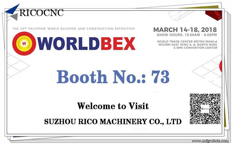 RicoCNC to Showcase CNC Solutions at 23rd Worldbex, Manila – Join Us 14‑18 March