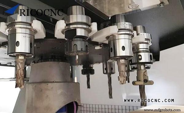 CNC Tool Holder Forks for Biesse Tool Magazine – Optimal HSK63F & ISO30 Grippers