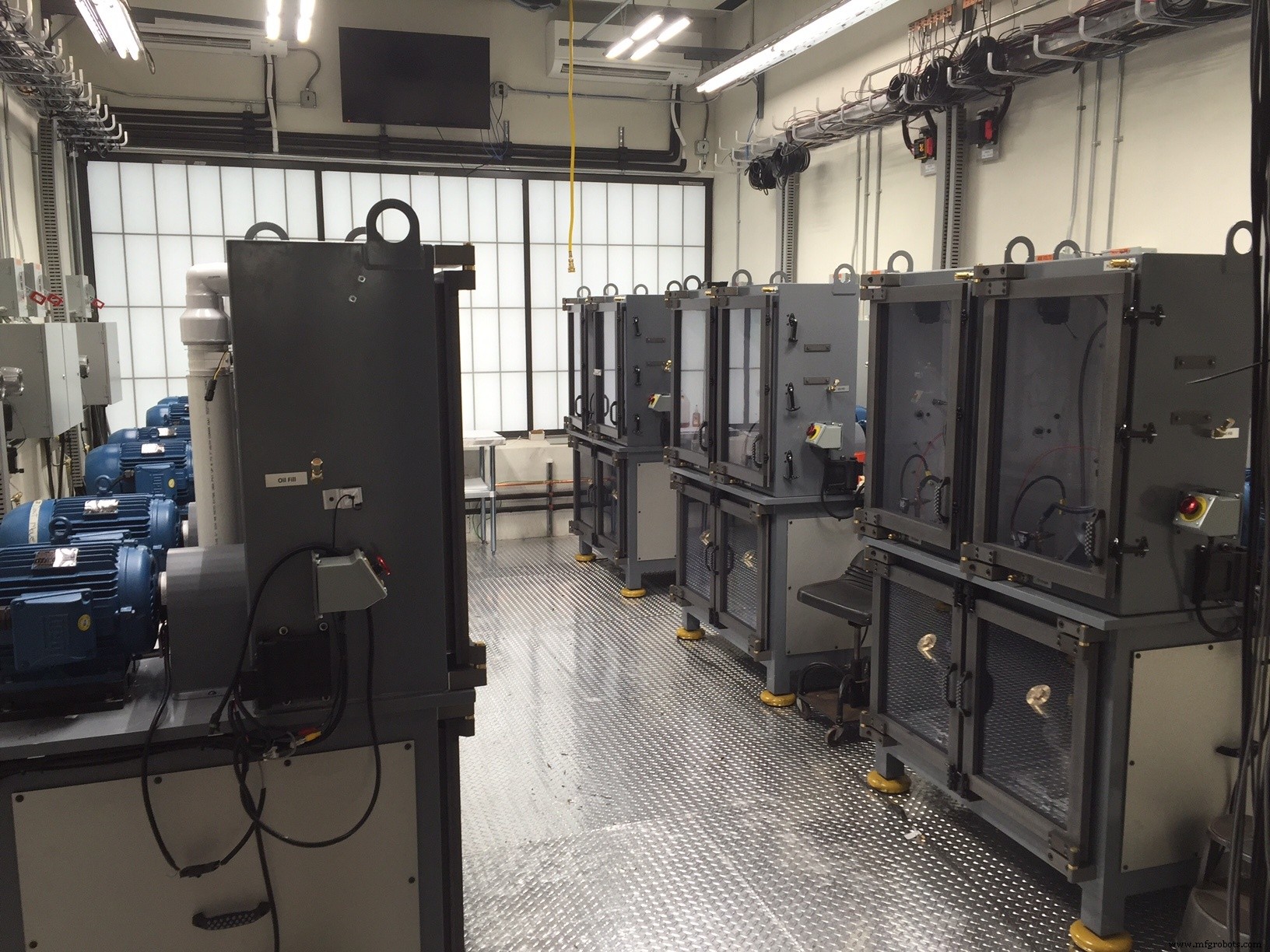 Precision Metal Fabrication: 18 Fuel Pump Test Stands for Automotive Supplier