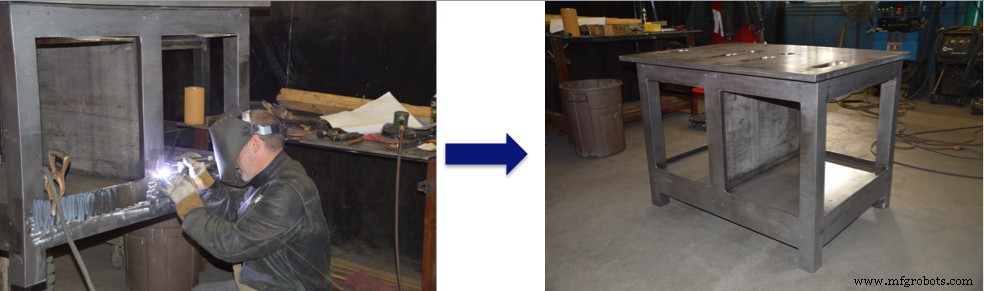 Precision Metal Fabrication: 18 Fuel Pump Test Stands for Automotive Supplier