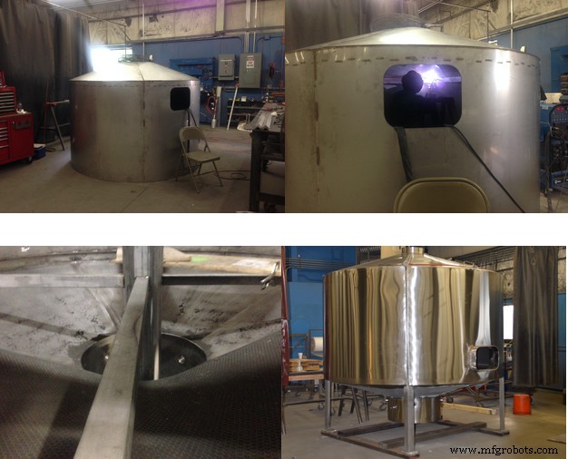 Custom Metal Fabrication Spotlight: Precision Beer Tanks for Premium Breweries