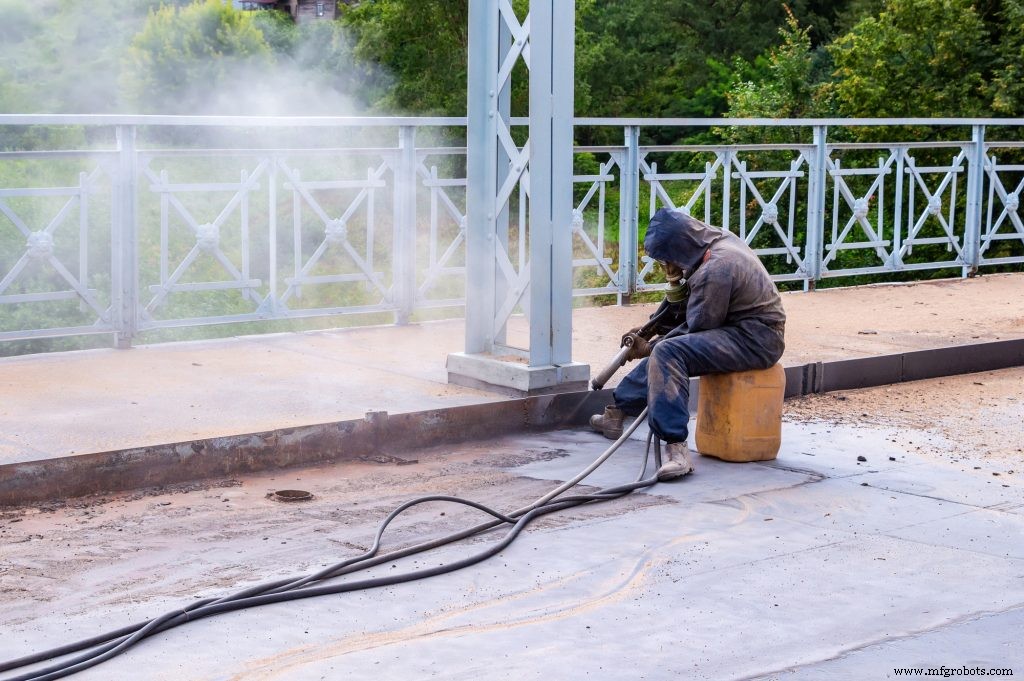 Robotic Abrasive Blasting: Enhancing Quality and Worker Safety