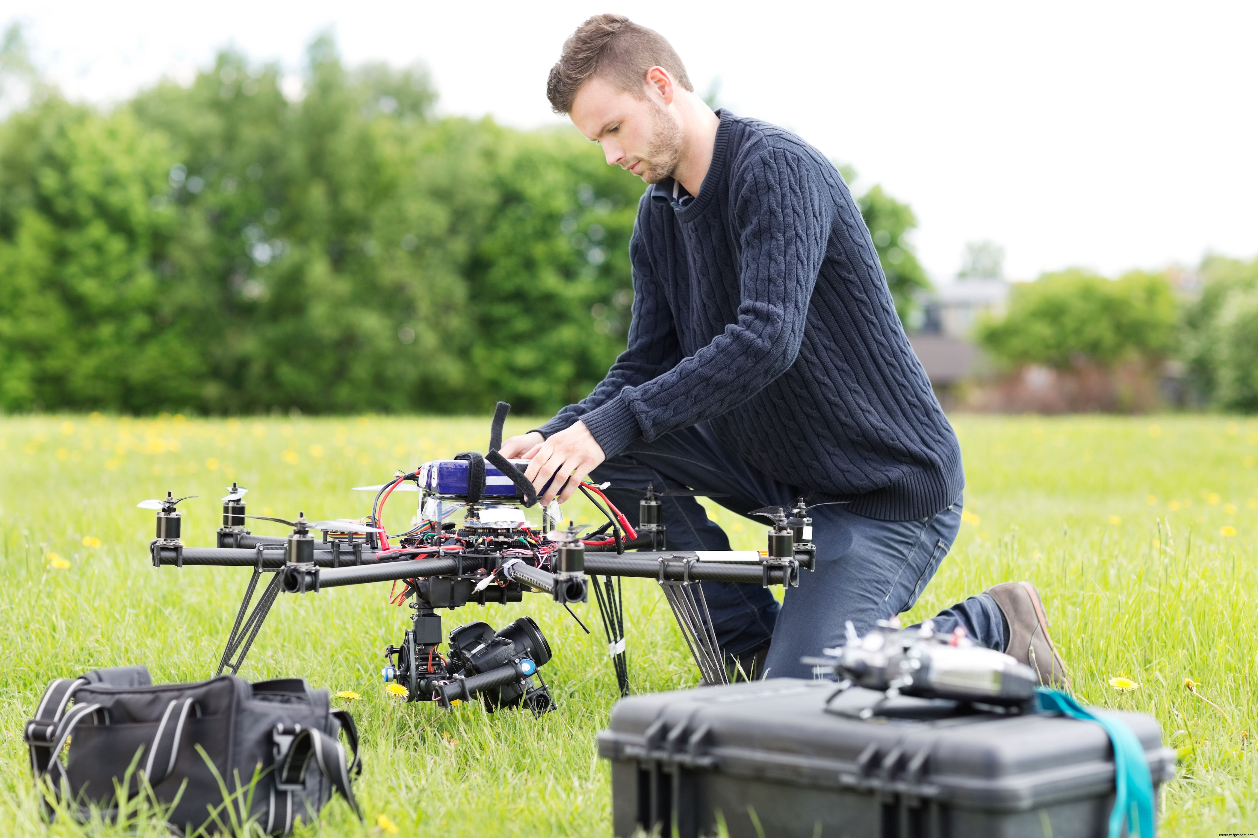The Materials Behind Modern Drones: From Carbon Fiber to Lithium‑Ion Batteries