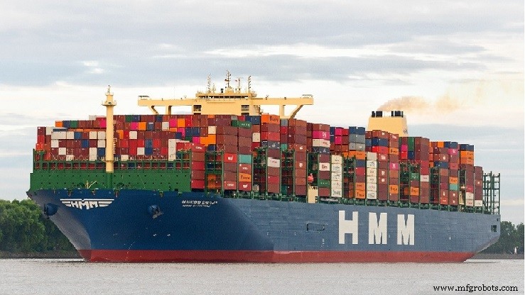 2020 Global List: The Ten Largest Container Ships