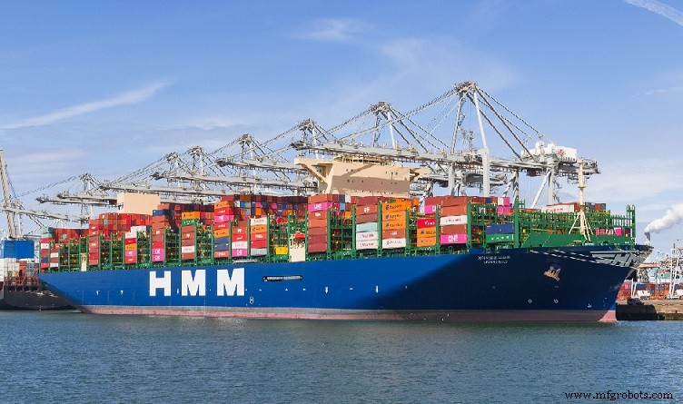2020 Global List: The Ten Largest Container Ships